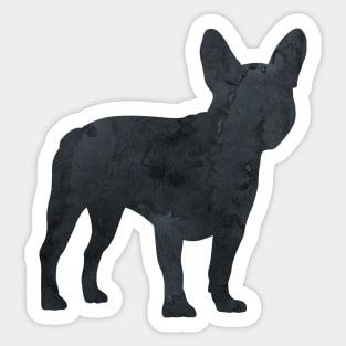 French Bulldog, Frenchie, Dog Silhouette Sticker